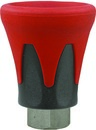 Düsenschutz ST-10 für Strahlrohr 1/4" IG, schwarz-rot
