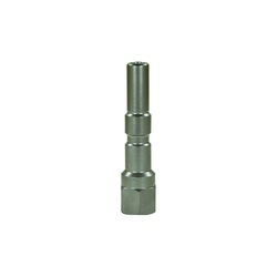 Stecknippel KW 1/4" IG SW19 mit Aludichtscheiben