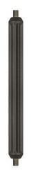 Strahlrohr ST-007 mit schwarzer umspritzter Isolierung 600 mm