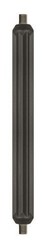 Strahlrohr ST-007 mit schwarzer umspritzter Isolierung 600 mm
