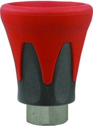 Düsenschutz ST-10 für Strahlrohr 1/4" IG, schwarz-rot