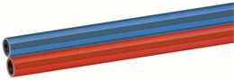 Duo-Schlauch blau-rot für Acetylen und Sauerstoff