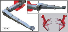 Hebebühne 2-Säulen ohne Grundrahmen, Modell 1505 D, 5 t Tragkraft