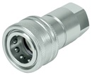 Hydraulik Schnellverschluss-Kupplung DN 10, 3/8" IG, ISO 7241-1A, BG 2